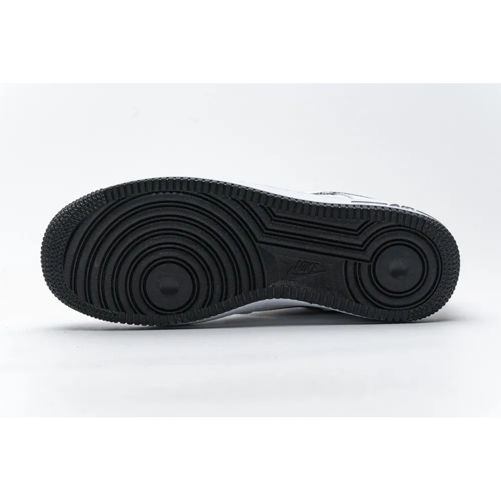 Bstsneaker- Nike Air Force 1 Low Brushstroke White Black DA4657-100 