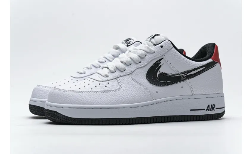 Bstsneaker- Nike Air Force 1 Low Brushstroke White Black DA4657-100 