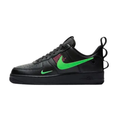 Nike Air Force 1 Low Utility Black Hyper Pink Scream Green CQ4611-001   01