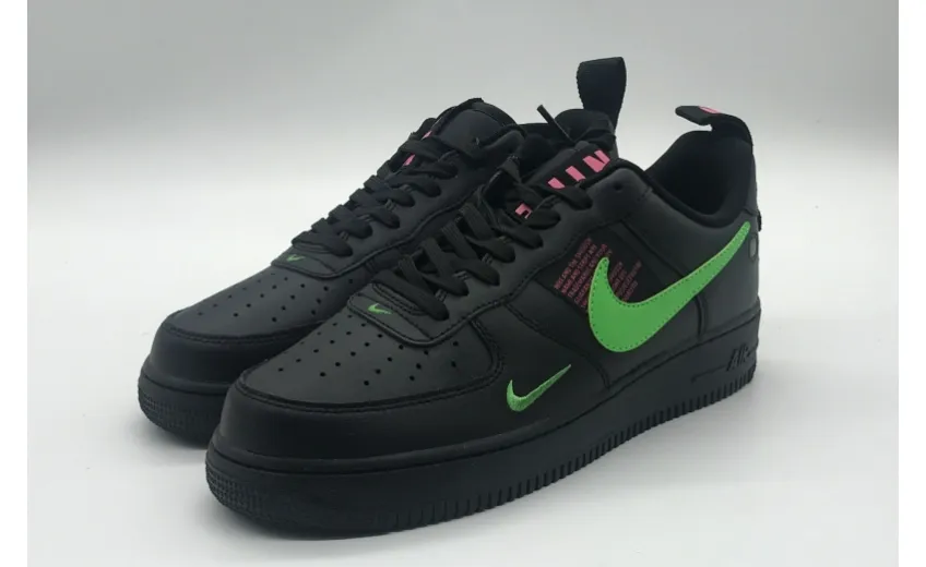 Bstsneaker- Nike Air Force 1 Low Utility Black Hyper Pink Scream Green CQ4611-001  