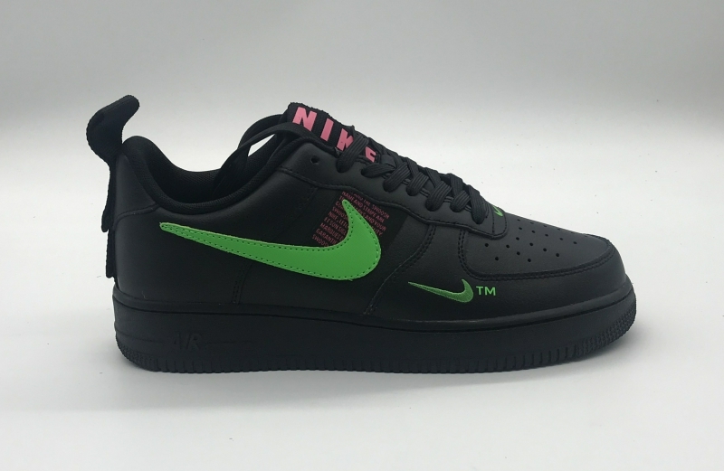 Bstsneaker- Nike Air Force 1 Low Utility Black Hyper Pink Scream Green CQ4611-001  