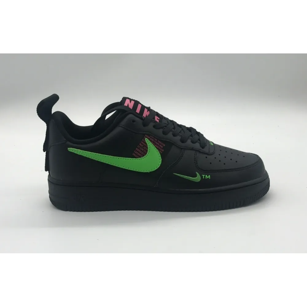 Bstsneaker- Nike Air Force 1 Low Utility Black Hyper Pink Scream Green CQ4611-001  