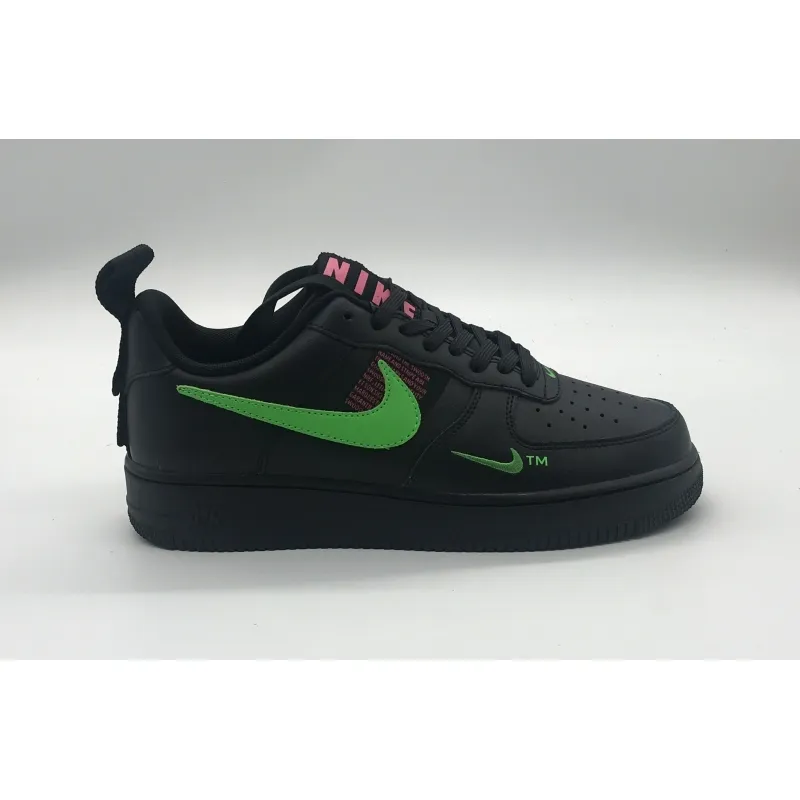 Bstsneaker- Nike Air Force 1 Low Utility Black Hyper Pink Scream Green CQ4611-001  