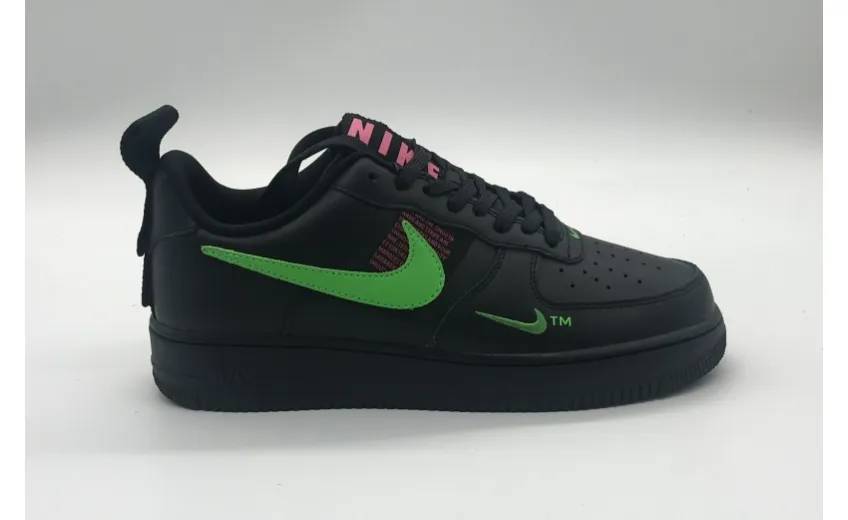 Bstsneaker- Nike Air Force 1 Low Utility Black Hyper Pink Scream Green CQ4611-001  