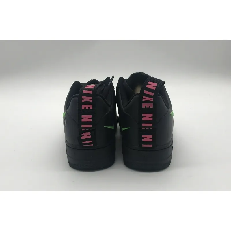 Bstsneaker- Nike Air Force 1 Low Utility Black Hyper Pink Scream Green CQ4611-001  