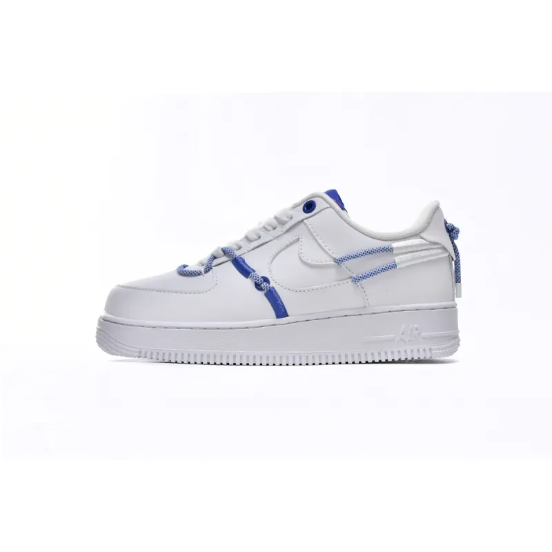  Nike Air Force 1 Low White and Safety Orange DH4408-100 