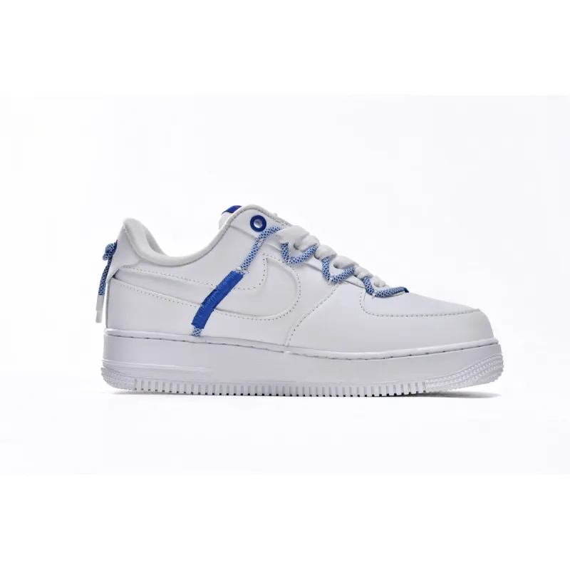  Nike Air Force 1 Low White and Safety Orange DH4408-100 