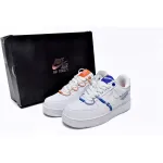  Nike Air Force 1 Low White and Safety Orange DH4408-100 