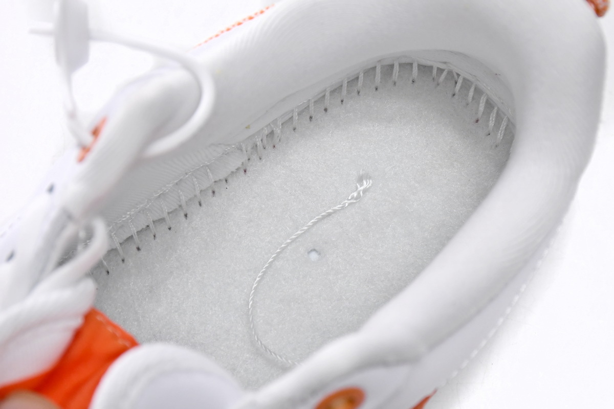 Bstsneaker- Nike Air Force 1 Low White and Safety Orange DH4408-100 