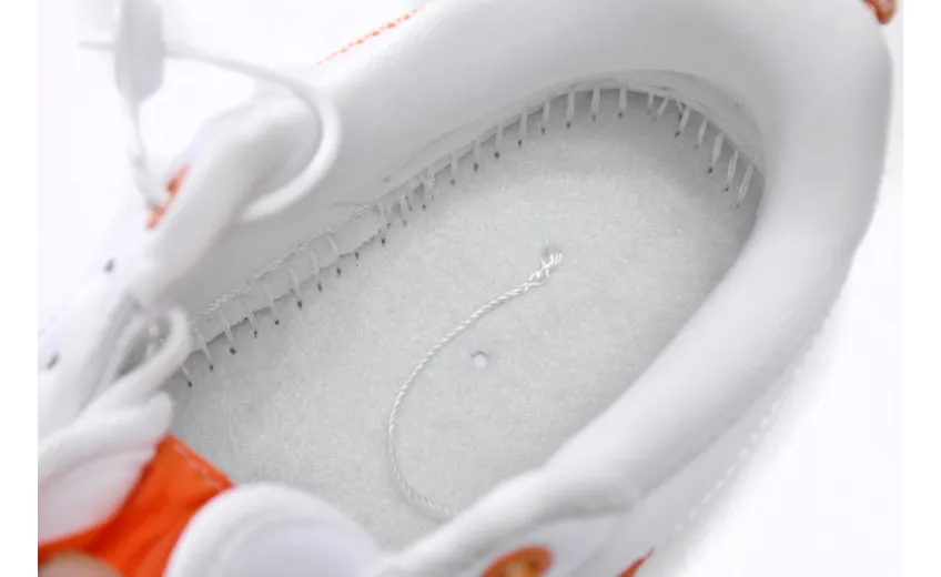  Nike Air Force 1 Low White and Safety Orange DH4408-100 