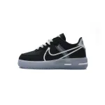  Nike Air Force 1 React Black White Rush Ice CQ8879-103 