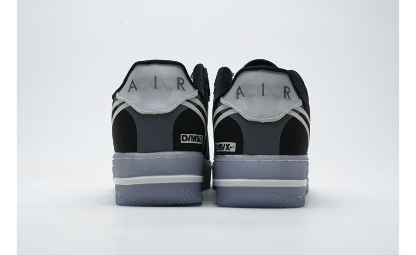 Nike Air Force 1 React Black White Rush Ice CQ8879-103 