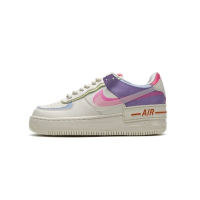 Bstsneaker- Nike Air Force 1 Shadow Beige Pale Ivory (W) CU3012-164   01