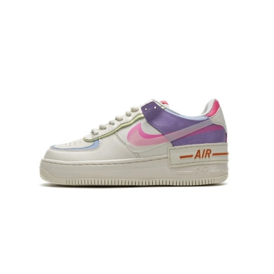 Bstsneaker- Nike Air Force 1 Shadow Beige Pale Ivory (W) CU3012-164   01