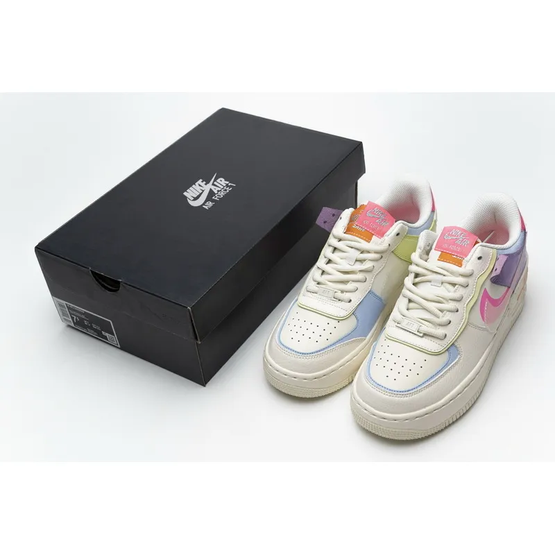 Nike Air Force 1 Shadow Beige Pale Ivory (W) CU3012-164  