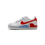  Nike Air Force 1 Shadow Summit White Team Orange (W) CQ9503-100  