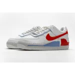  Nike Air Force 1 Shadow Summit White Team Orange (W) CQ9503-100  
