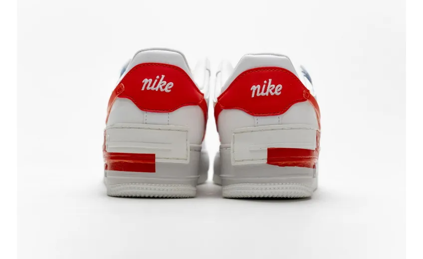 Bstsneaker- Nike Air Force 1 Shadow Summit White Team Orange (W) CQ9503-100  