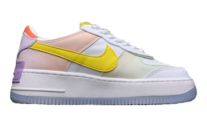 Bstsneaker- Nike Air Force 1 Shadow White Hydrogen Blue Purple (W) CW2630-141  