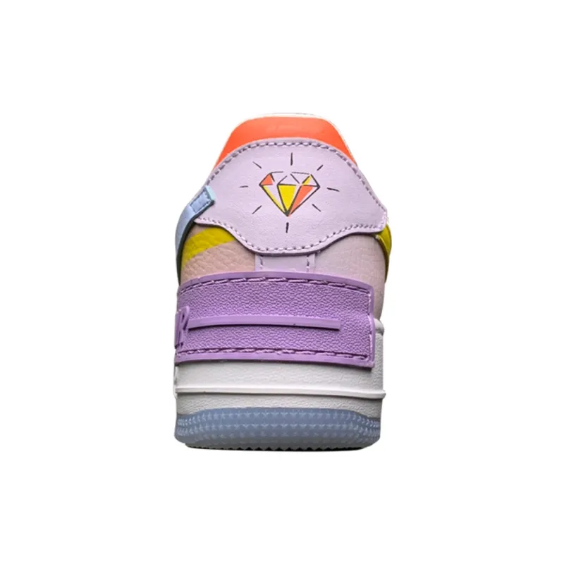  Nike Air Force 1 Shadow White Hydrogen Blue Purple (W) CW2630-141  