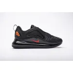 Bstsneaker- Nike Air Max 720 Black Heper Crimson Red CT2204-002  