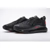 Bstsneaker- Nike Air Max 720 Black Heper Crimson Red CT2204-002  