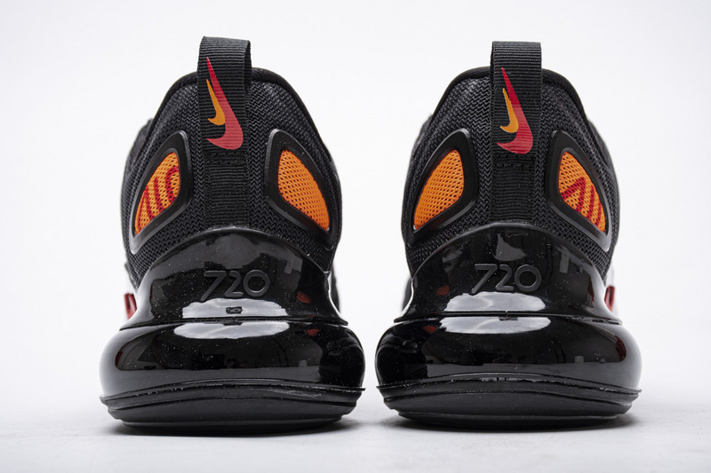 Bstsneaker- Nike Air Max 720 Black Heper Crimson Red CT2204-002  