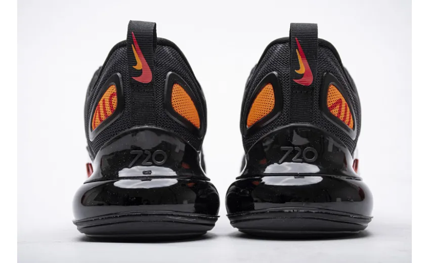 Bstsneaker- Nike Air Max 720 Black Heper Crimson Red CT2204-002  