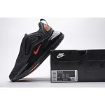Bstsneaker- Nike Air Max 720 Black Heper Crimson Red CT2204-002  