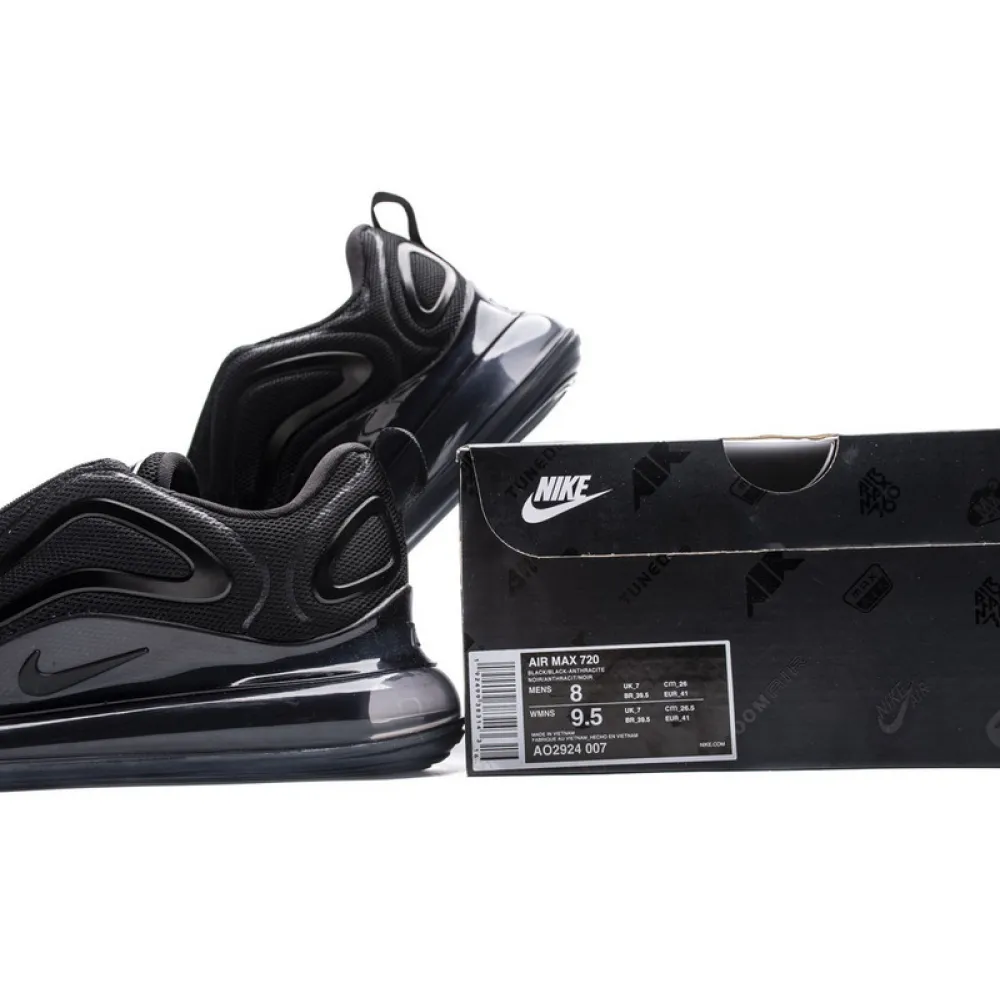 Bstsneaker- Nike Air Max 720 Black Mesh AO2924-007  