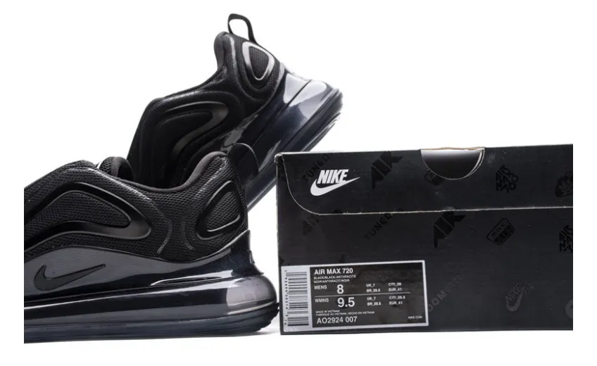 Bstsneaker- Nike Air Max 720 Black Mesh AO2924-007  
