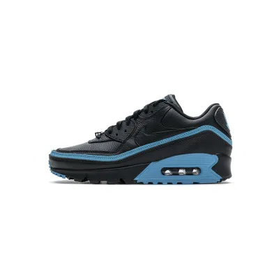  Nike Air Max 90 Undefeated Black Blue Fury CJ7197-002  01