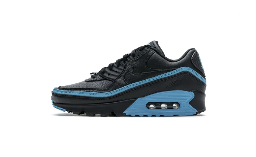 Bstsneaker- Nike Air Max 90 Undefeated Black Blue Fury CJ7197-002 