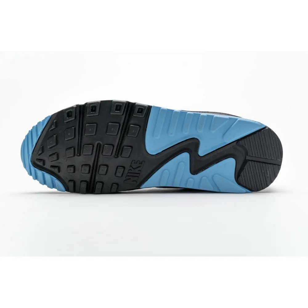 Bstsneaker- Nike Air Max 90 Undefeated Black Blue Fury CJ7197-002 