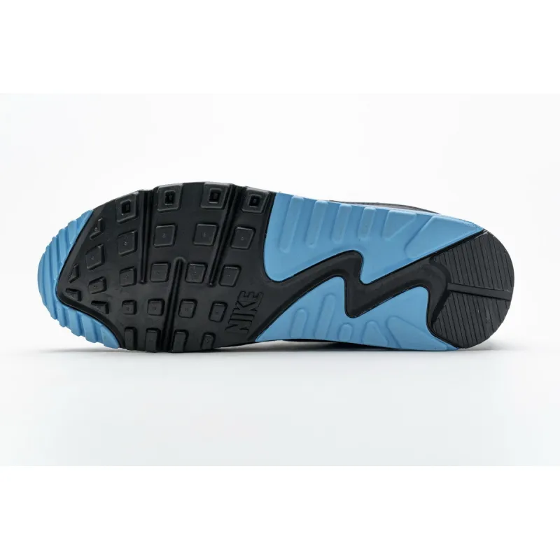  Nike Air Max 90 Undefeated Black Blue Fury CJ7197-002 