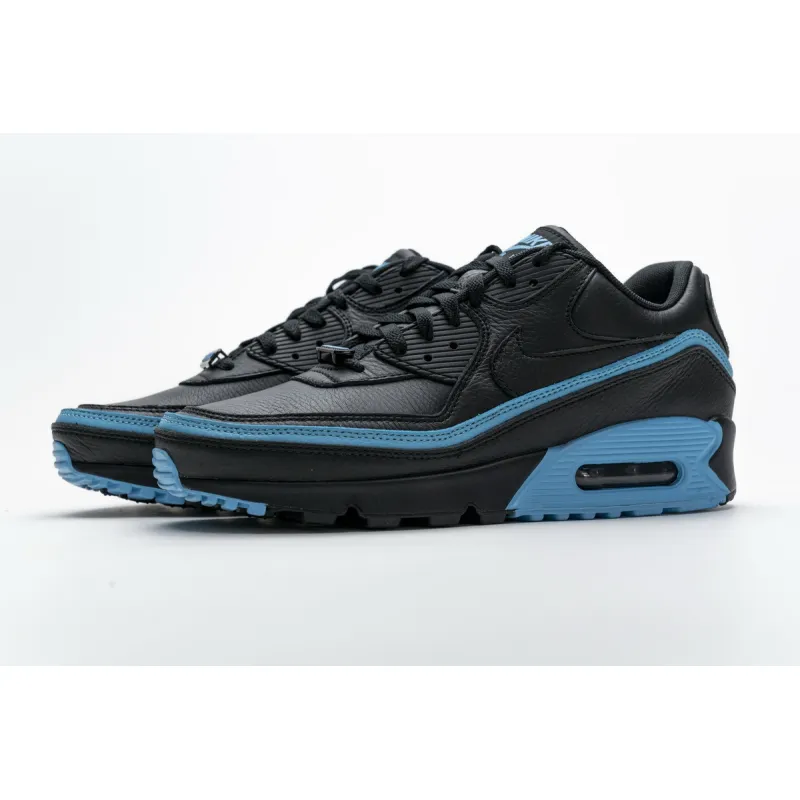  Nike Air Max 90 Undefeated Black Blue Fury CJ7197-002 