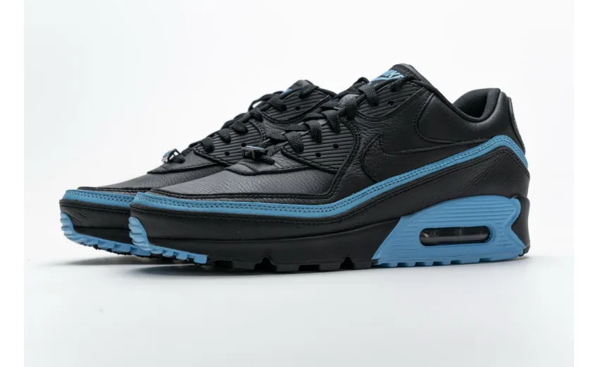 Bstsneaker- Nike Air Max 90 Undefeated Black Blue Fury CJ7197-002 