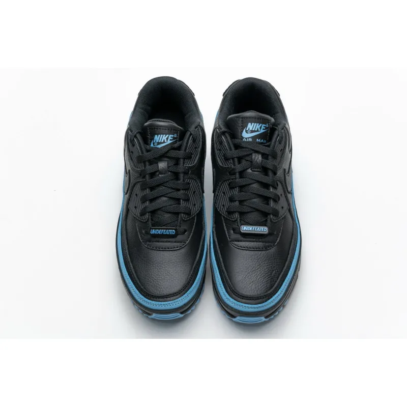  Nike Air Max 90 Undefeated Black Blue Fury CJ7197-002 