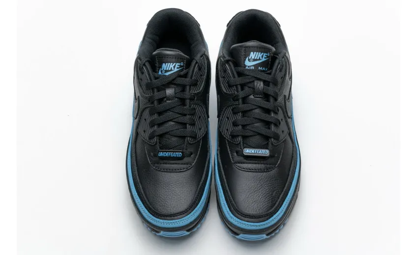 Bstsneaker- Nike Air Max 90 Undefeated Black Blue Fury CJ7197-002 