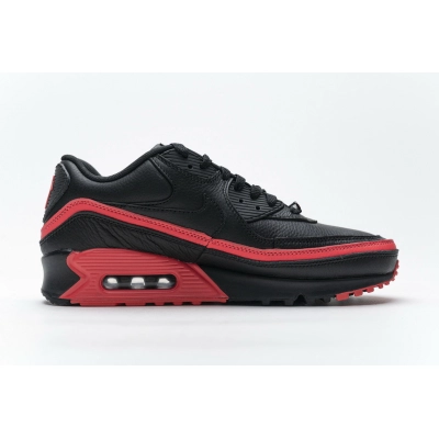 Bstsneaker- Nike Air Max 90 Undefeated Black Solar Red CJ7197-003  02
