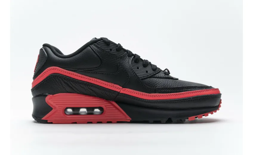 Bstsneaker- Nike Air Max 90 Undefeated Black Solar Red CJ7197-003 