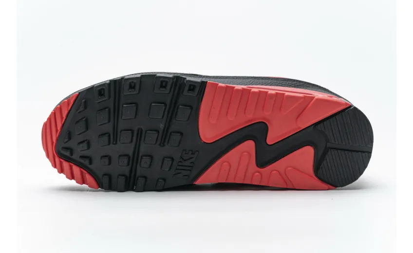 Bstsneaker- Nike Air Max 90 Undefeated Black Solar Red CJ7197-003 