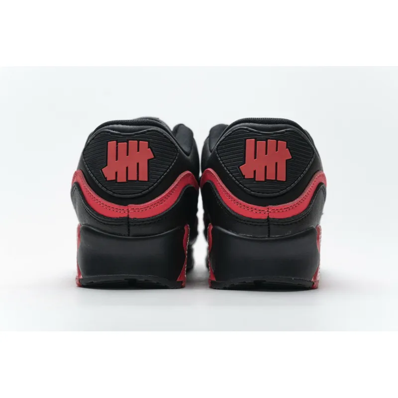 Bstsneaker- Nike Air Max 90 Undefeated Black Solar Red CJ7197-003 