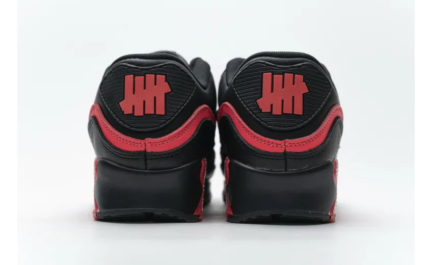 Bstsneaker- Nike Air Max 90 Undefeated Black Solar Red CJ7197-003 