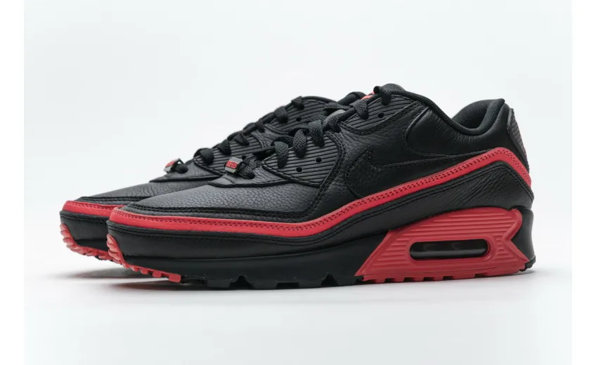 Bstsneaker- Nike Air Max 90 Undefeated Black Solar Red CJ7197-003 