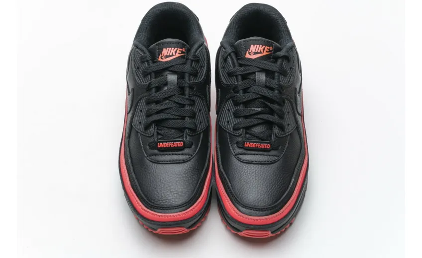 Bstsneaker- Nike Air Max 90 Undefeated Black Solar Red CJ7197-003 