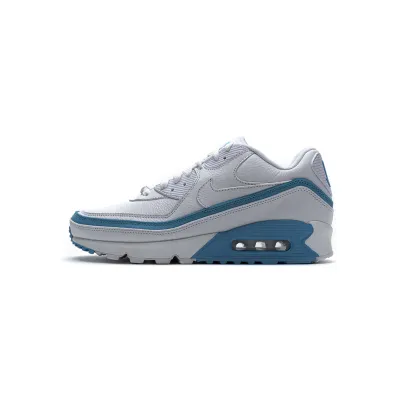 Nike Air Max 90 Undefeated White Blue Fury CJ7197-102  01