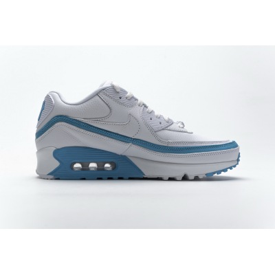 Bstsneaker- Nike Air Max 90 Undefeated White Blue Fury CJ7197-102  02