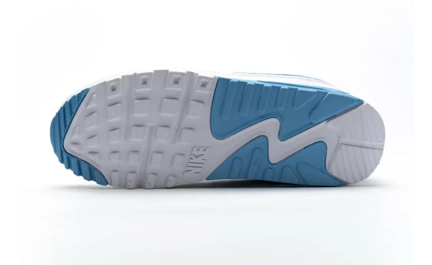 Bstsneaker- Nike Air Max 90 Undefeated White Blue Fury CJ7197-102 