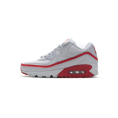 Bstsneaker- Nike Air Max 90 Undefeated White Solar Red CJ7197-103  01